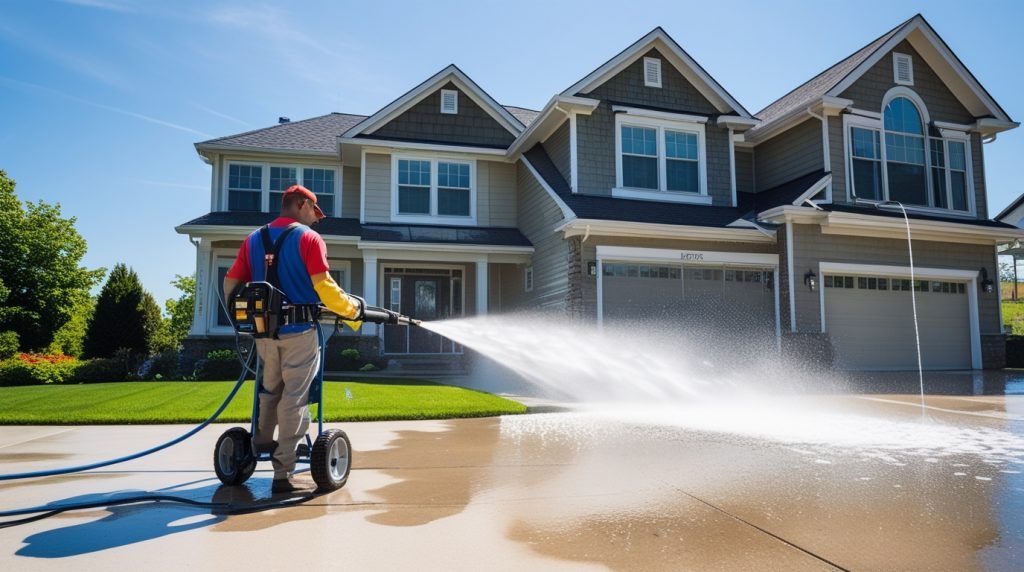 How Much to Pressure Wash a House